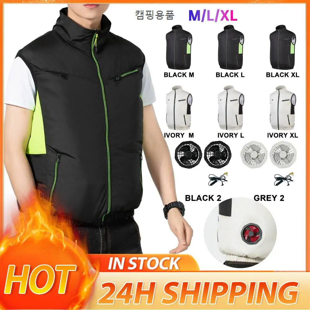 Cooling-vest-ice-fan-hot-shipping
