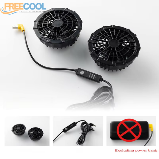FreeCool Ice Jacket 2 Fans and wires